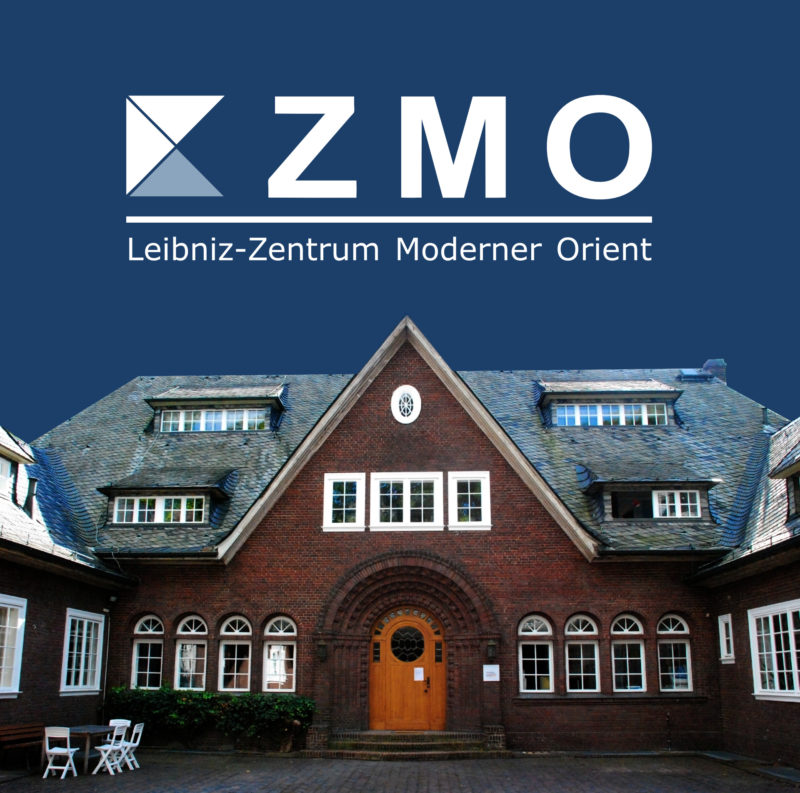 ZMO logo and building